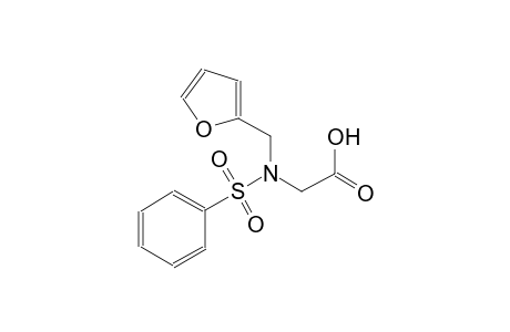 [(2-furylmethyl)(phenylsulfonyl)amino]acetic acid