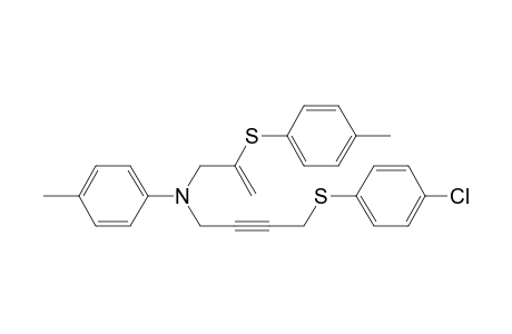 Benzenamine, N-[4-[(4-chlorophenyl)thio]-2-butynyl]-4-methyl-N-[2-[(4-methylphenyl)thio]-2-propenyl]-