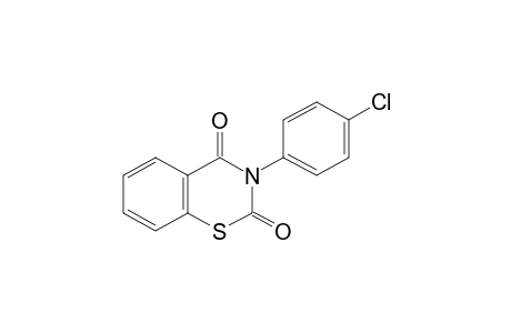 3-(p-CHLOROPHENYL)-2H-1,3-BENZOTHIAZINE-2,4(3H)-DIONE