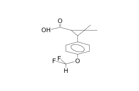 2,2-DIMETHYL-3-(4-DIFLUOROMETHOXYPHENYL)CYCLOPROPANCARBOXYLIC ACID