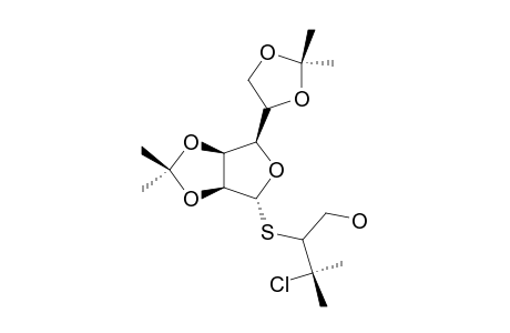 [(R*)-2-CHLORO-1-(HYDROXYMETHYL)-2-METHYLPROPYL]-2,3:5,6-DI-O-ISOPROPYLIDEN-1-THIO-BETA-D-MANNOFURANOSIDE