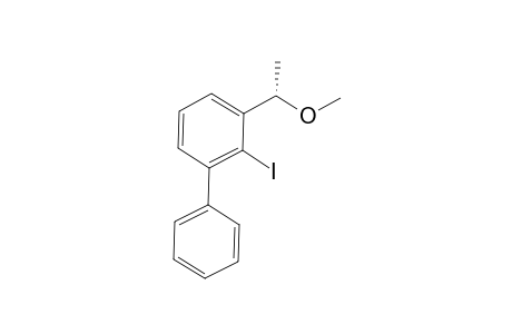 2-iodanyl-1-[(1S)-1-methoxyethyl]-3-phenyl-benzene