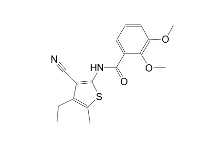 N-(3-cyano-4-ethyl-5-methyl-2-thienyl)-2,3-dimethoxybenzamide