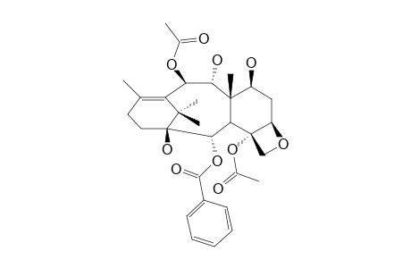 9-DIHYDRO-13-DEHYDROXYBACCATIN-III;2-ALPHA-BENZOXY-4-ALPHA,10-BETA-DIACETOXY-1-BETA,7-BETA,9-ALPHA-TRIHYDROXYTAX-11-ENE