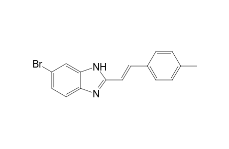 6-Bromanyl-2-[(E)-2-(4-methylphenyl)ethenyl]-1H-benzimidazole