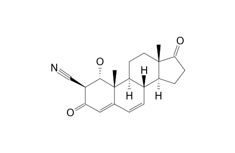 2-BETA-CYANO-1-ALPHA-HYDROXY-4,6-ANDROSTADIENE-3,17-DIONE