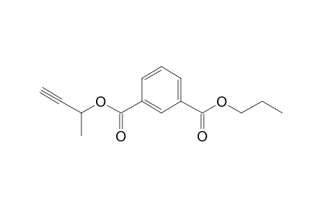 Isophthalic acid, but-3-yn-2-yl propyl ester