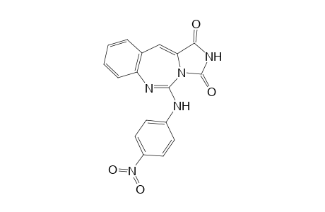 5-[4-(Nitrophenyl)amino]-1,3-dioxoimidazo[1,5-c][1,3]benzodiazepine