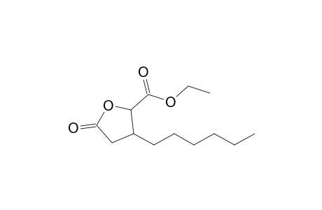 5-Ethoxycarbonyl-4-hexyldihydrofuran-2-one