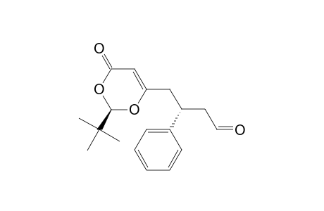(2'R,3R)-4-(2'-tert-Butyl-4'-oxo-4'H-1',3'-dioxin-6-yl)-3-phenylbutyraldehyde