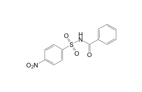 N-(p-nitrobenzenesulfonyl)benzamide