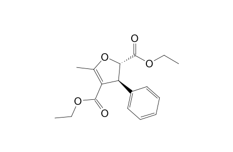 (2S,3S)-5-Methyl-3-phenyl-2,3-dihydrofuran-2,4-dicarboxylic acid diethyl ester