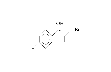 4'-Fluoro-2-methyl-3-bromo-propiophenone cation