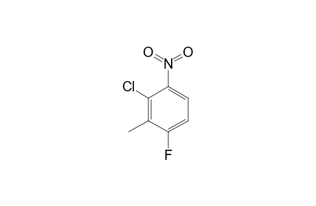 2-CHLORO-6-FLUORO-3-NITROTOLUENE