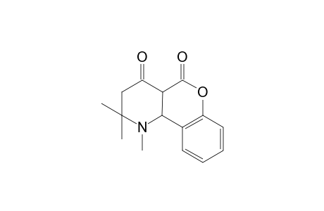 1,2,2-Trimethylhexahydropyridino[5,6-c]benzopyran-4,5-dione