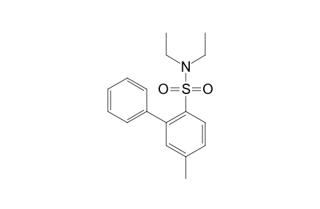 5-METHYL-BIPHENYL-2-SULFONIC-ACID-DIETHYLAMIDE