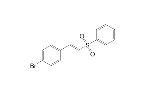 1-bromanyl-4-[(E)-2-(phenylsulfonyl)ethenyl]benzene