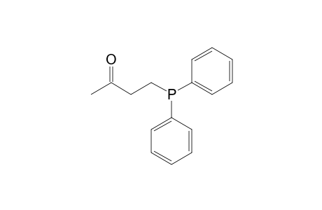 4-(Diphenylphosphanyl)butan-2-one