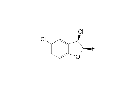 Benzofuran, 3,5-dichloro-2-fluoro-2,3-dihydro-, cis-