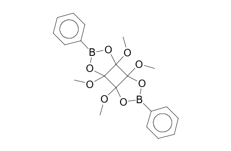 4,9-Dibora-3,5,8,10-tetraoxatricyclo[5.3.0.0(2,6)]decane, 1,2,6,7-tetrakis(methoxy)-4,9-diphenyl-