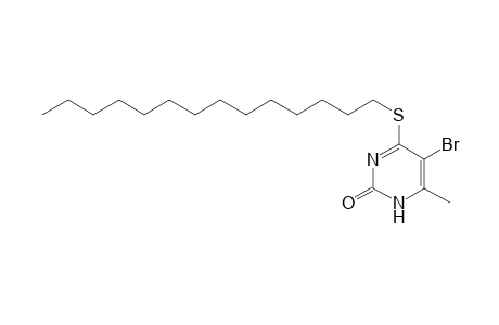 5-bromo-6-methyl-4-tetradecylsulfanyl-1H-pyrimidin-2-one