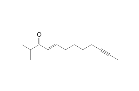 4-Dodecen-10-yn-3-one, 2-methyl-, (E)-