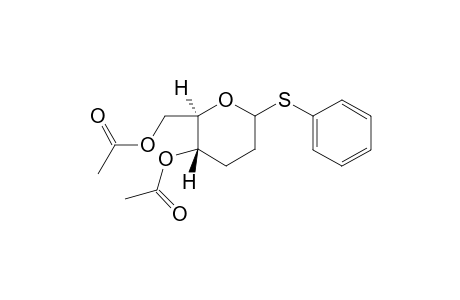 Phenyl 4,6-Di-O-Acetyl-2,3-dideoxy-1-thio-.alpha.-D-erythro-pyranoside