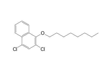 2,4-Dichloronaphth-1-yl octyl ether