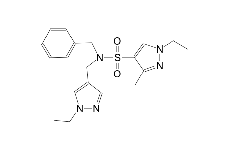 1H-pyrazole-4-sulfonamide, 1-ethyl-N-[(1-ethyl-1H-pyrazol-4-yl)methyl]-3-methyl-N-(phenylmethyl)-