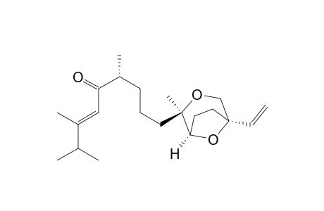 3-Nonen-5-one, 9-(5-ethenyl-2-methyl-3,8-dioxabicyclo[3.2.1]oct-2-yl)-2,3,6-trimethyl-, [1R-[1.alpha.,2.beta.(3E,6R*),5.alpha.]]-