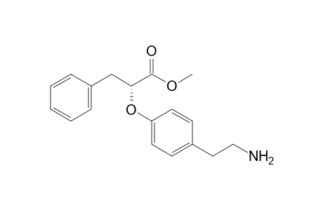 R-Methyl 2-[4-(2-amino-ethyl)phenoxy]-3-phenyl-propanoate