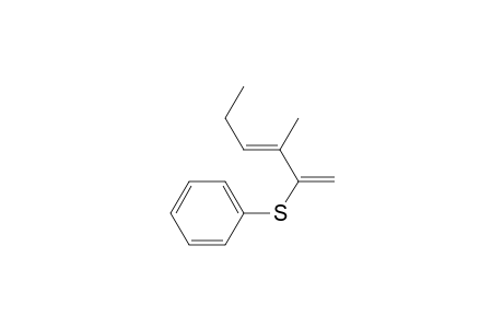 Benzene, [(2-methyl-1-methylene-2-pentenyl)thio]-, (E)-