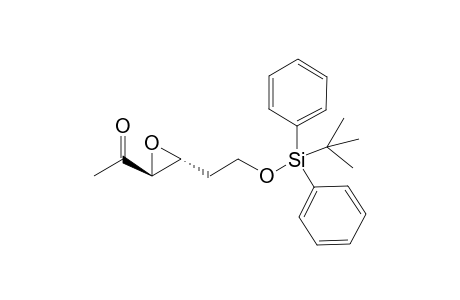 1-((2S,3R)-3-(2-(tert-butyldiphenylsiloxy)ethyl)oxiran-2-yl)ethanone