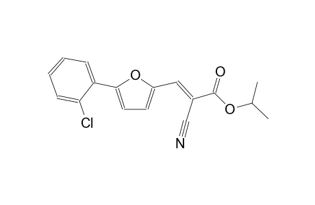 2-propenoic acid, 3-[5-(2-chlorophenyl)-2-furanyl]-2-cyano-, 1-methylethyl ester, (2E)-