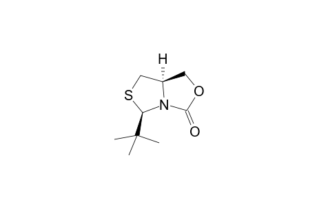 (5R)-8-Pt-Butyl-1-aza-3-oxa-7-thiabicyclo[3.3.0]octan-2-one