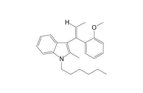 1-Hexyl-3-(1-(2-methoxyphenyl)-1-propen-1-yl)-2-methyl-1H-indole II