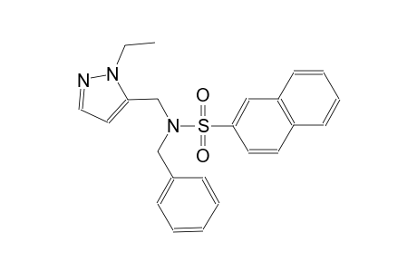 2-naphthalenesulfonamide, N-[(1-ethyl-1H-pyrazol-5-yl)methyl]-N-(phenylmethyl)-