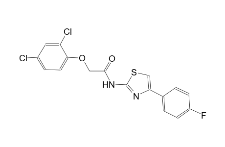 2-(2,4-dichlorophenoxy)-N-[4-(4-fluorophenyl)-1,3-thiazol-2-yl]acetamide