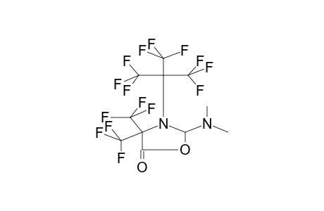 2-DIMETHYLAMINO-3-(PERFLUORO-TERT-BUTYL)-4,4-BIS(TRIFLUOROMETHYL)-5-OXAZOLIDONE