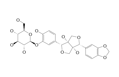 KHAINAOSIDE_A;3,4-METHYLENEDIOXYPRINSEPIOL_3'-BETA-D-GLUCOPYRANOSIDE