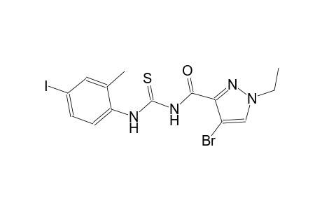 N-[(4-bromo-1-ethyl-1H-pyrazol-3-yl)carbonyl]-N'-(4-iodo-2-methylphenyl)thiourea