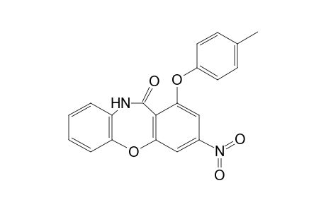 1-(4-Methylphenoxy)-3-nitrodibenzo[b,f][1,4]oxazepin-11(10H)-one
