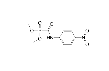 Phosphonic acid, [[(4-nitrophenyl)amino]carbonyl]-, diethyl ester