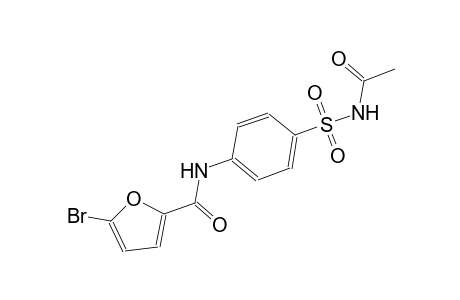 N-{4-[(acetylamino)sulfonyl]phenyl}-5-bromo-2-furamide