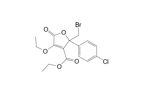 Ethyl 2-(Bromomethyl)-2-(4-chlorophenyl)-4-ethoxy-2,5-dihydro-5-oxofuran-3-carboxylate
