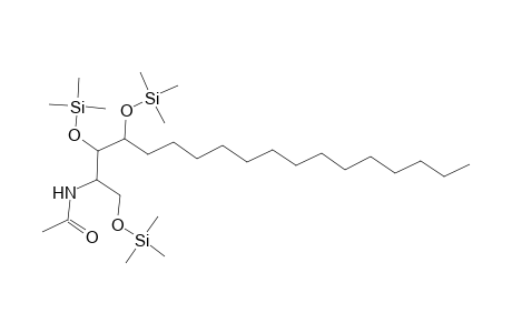 N-(2,3-Bis[(trimethylsilyl)oxy]-1-([(trimethylsilyl)oxy]methyl)heptadecyl)acetamide