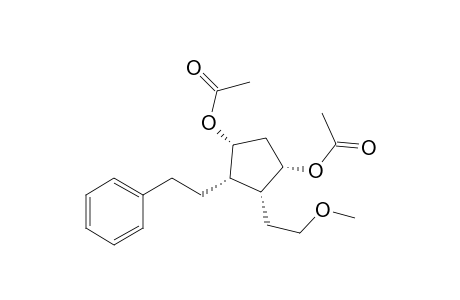 1,3-Cyclopentanediol, 4-(2-methoxyethyl)-5-(2-phenylethyl)-, diacetate, (1.alpha.,3.alpha.,4.alpha.,5.alpha.)-