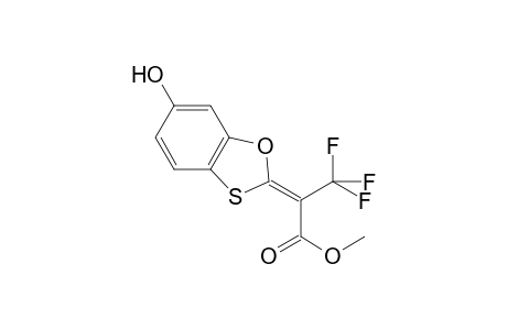 3,3,3-Trifluoro-2-(6-hydroxy-benzo[1,3]oxathiol-2-ylidene)-propionic acid methyl ester