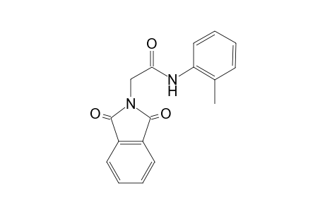 2-(1,3-dioxo-1,3-dihydro-2H-isoindol-2-yl)-N-(2-methylphenyl)acetamide