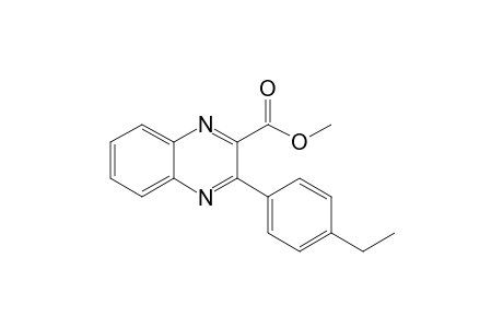 2-(Methoxycarbonyl)-3-(p-ethylphenyl)quinoxaline
